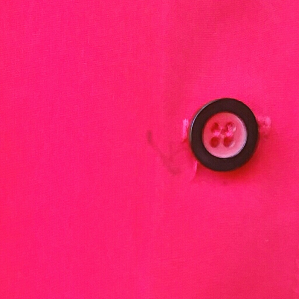 VINTAGE Raspberry Western Yoke Button Up Blouse - Picture 7 of 8